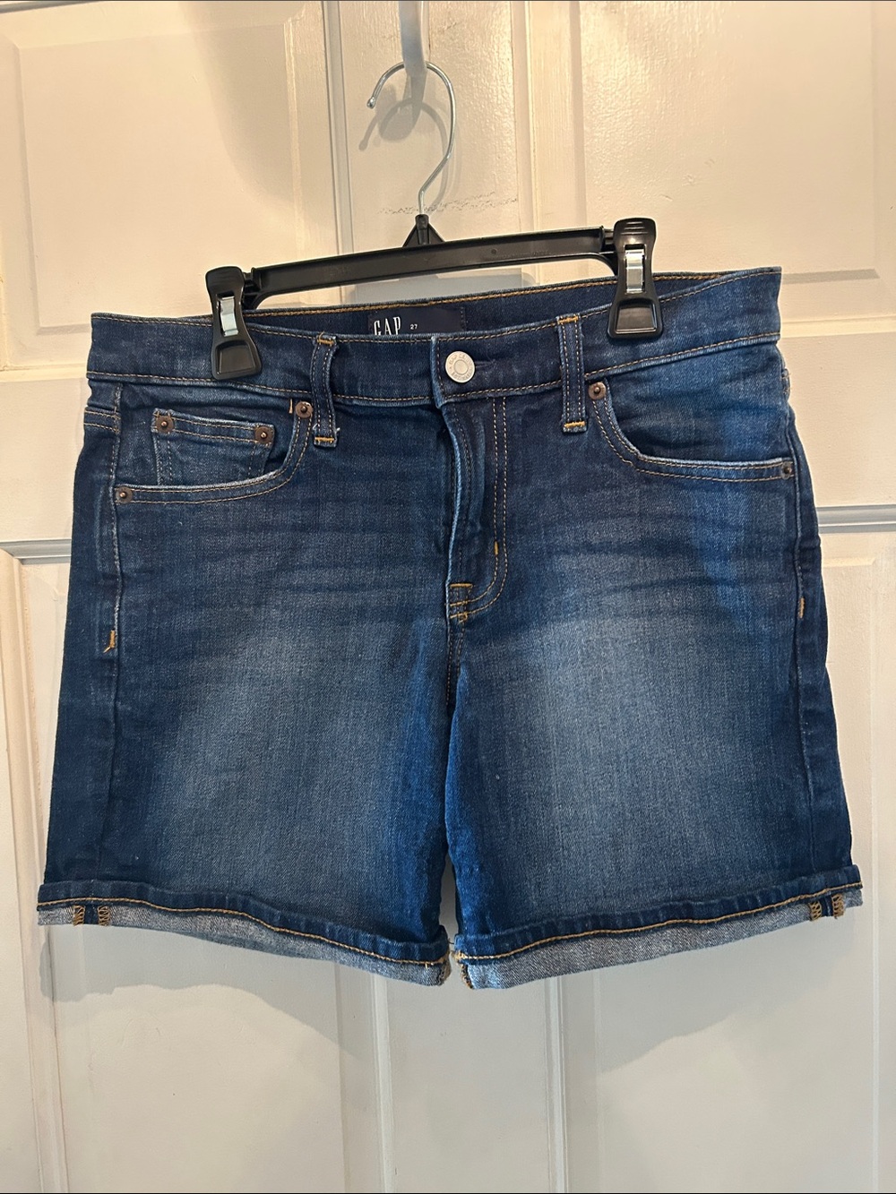 GAP Women's Medium Blue Denim Shorts